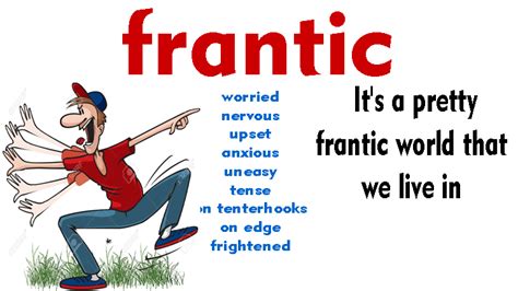 frantic definition|things that are frantic.